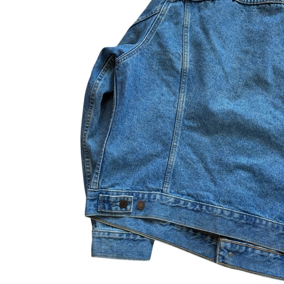 Vintage 80s Levi’s Orange Tab Type III Denim Trucker Jacket Size 48 / Large - Picture 8 of 12